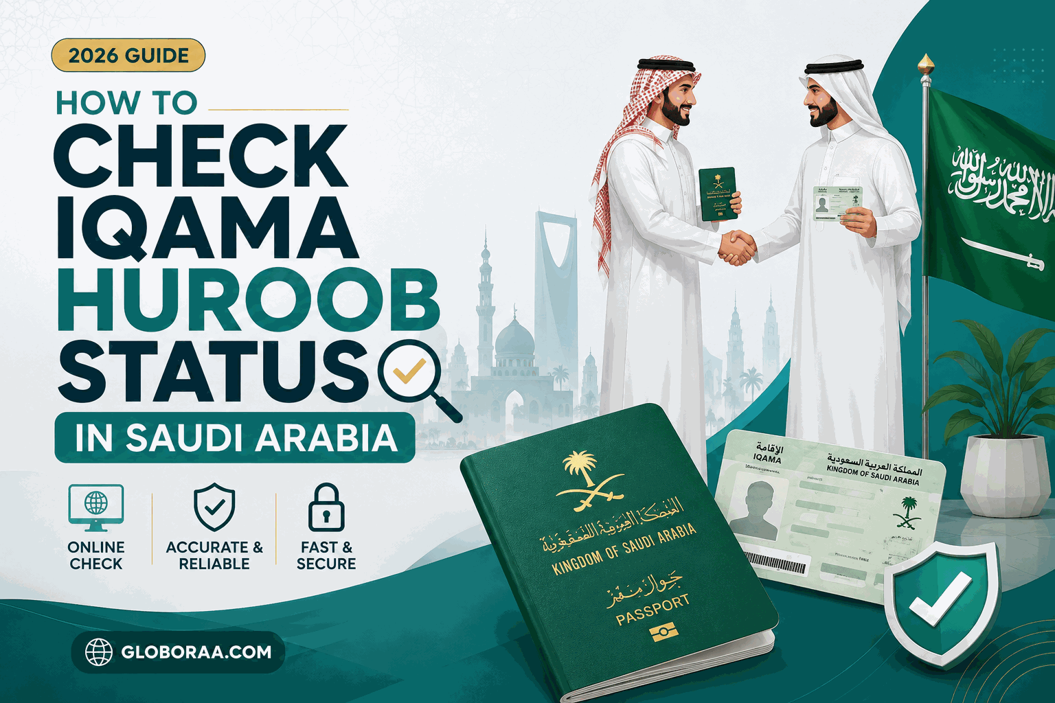 How to Check Iqama Huroob Status in Saudi Arabia (2026 Guide)