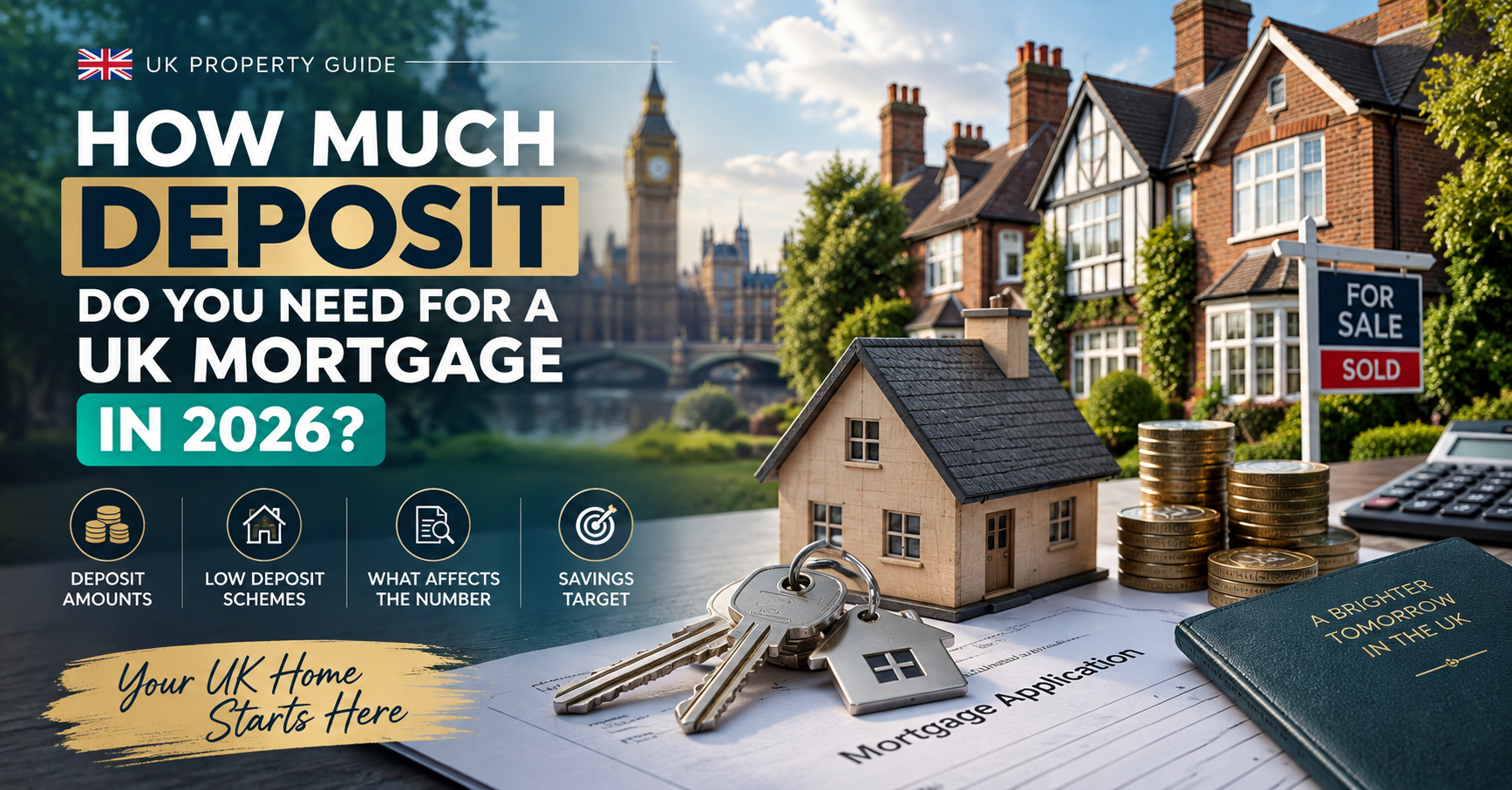 How Much Deposit Do You Need for a UK Mortgage in 2026