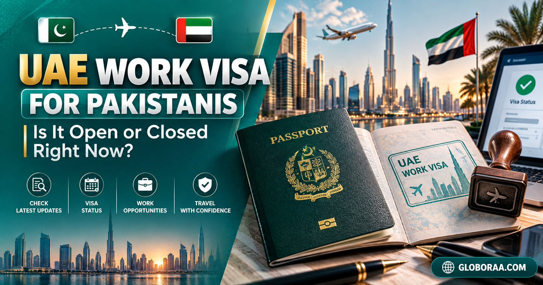 UAE Work Visa for Pakistanis: Is It Open or Closed Right Now
