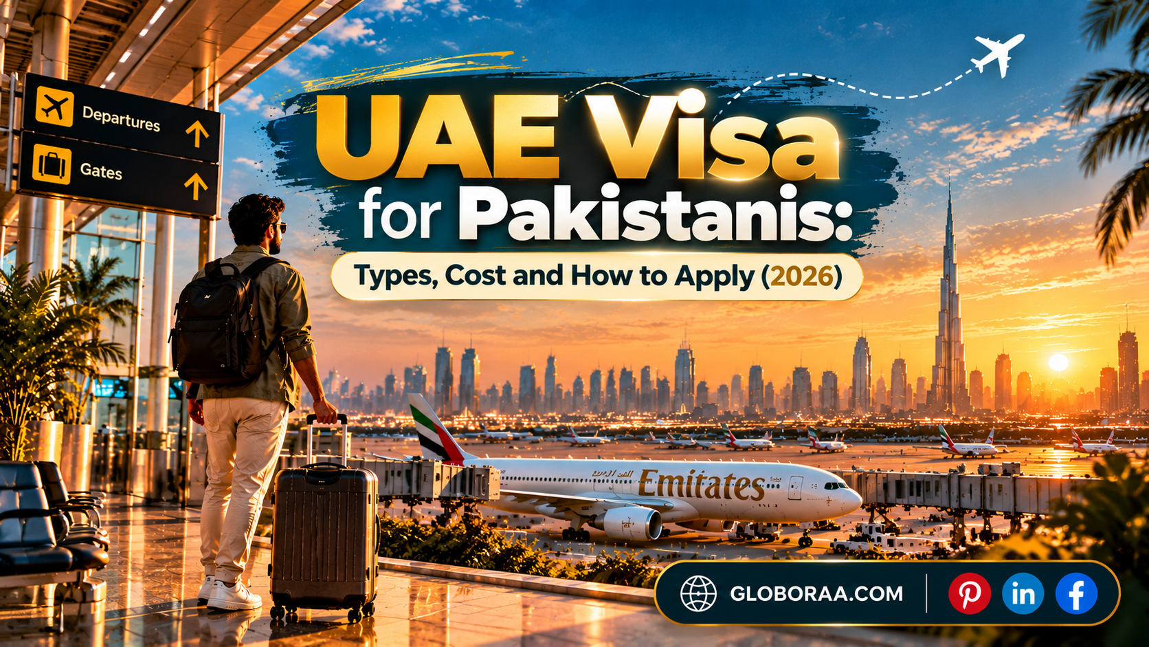 UAE Visa for Pakistanis: Types, Cost and How to Apply (2026)